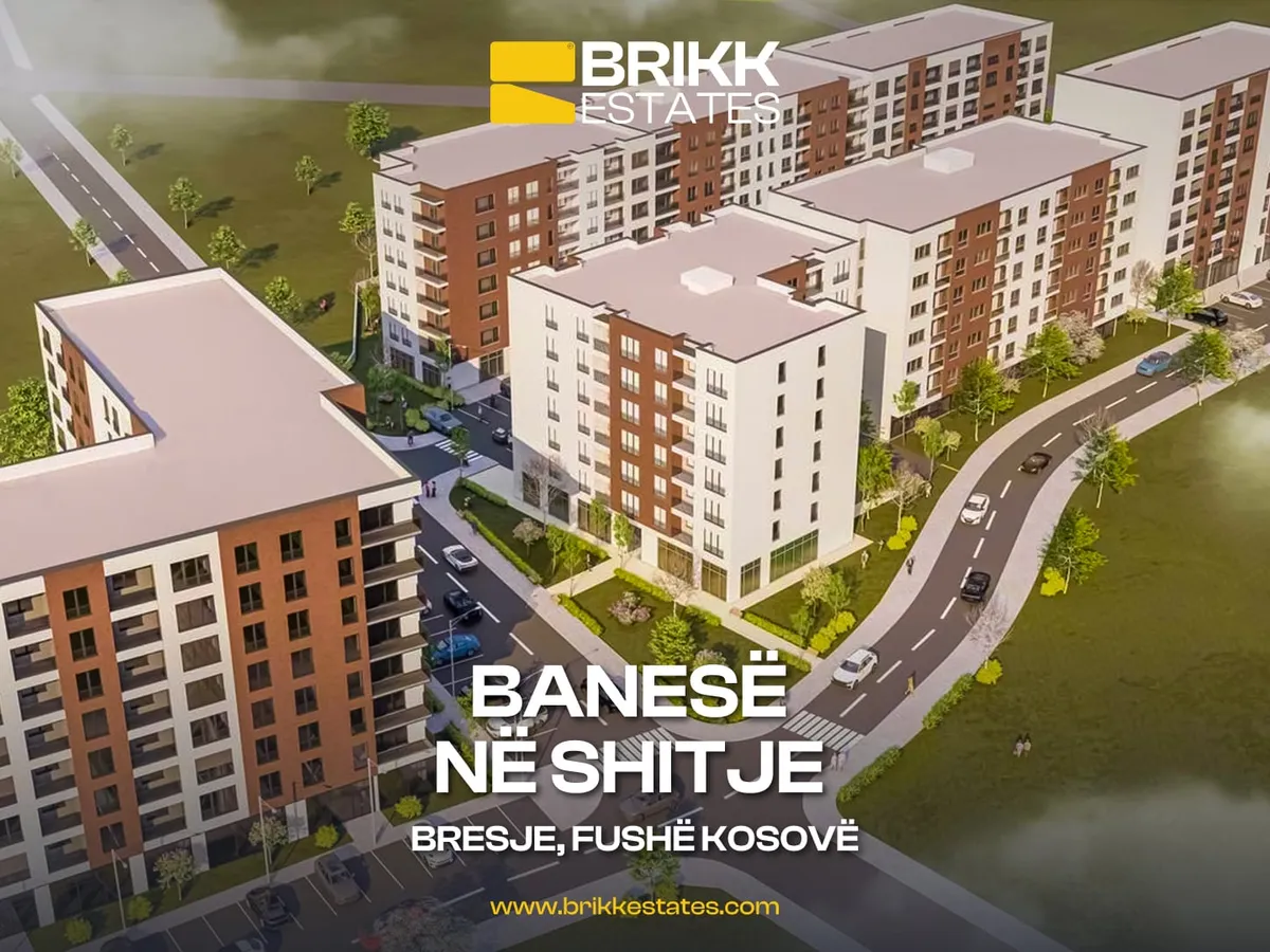 Vizualizim, banesë në shitje në Bresje, Fushë Kosovë, Ref B322 (1/1)