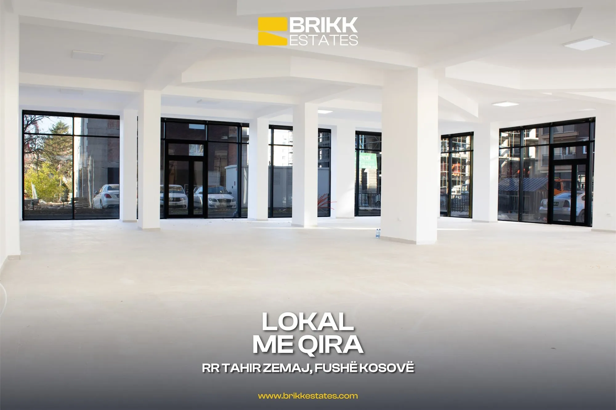 Interior space, commercial unit for rent in Fushë Kosovë, Ref B316 (3/3)