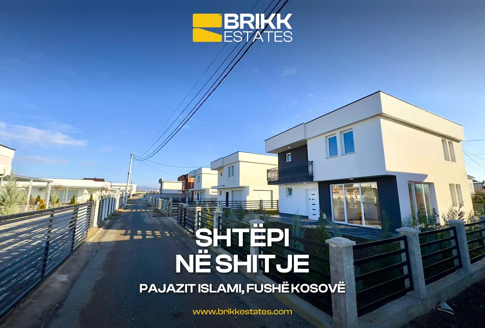 Pamja e jashtme, shtëpi në shitje në Fushë Kosovë, Ref B352 (10/10)