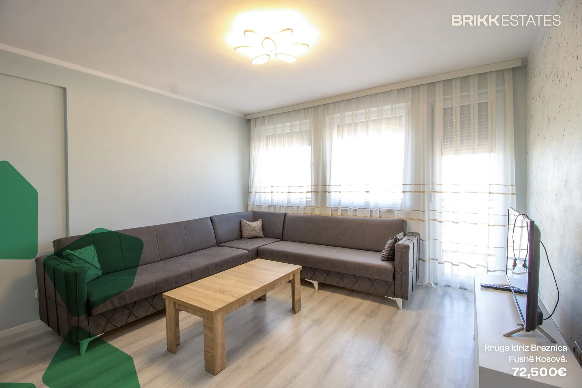 Qëndrimi ditor, banesë në shitje në Fushë Kosovë, Ref B392 (9/9)