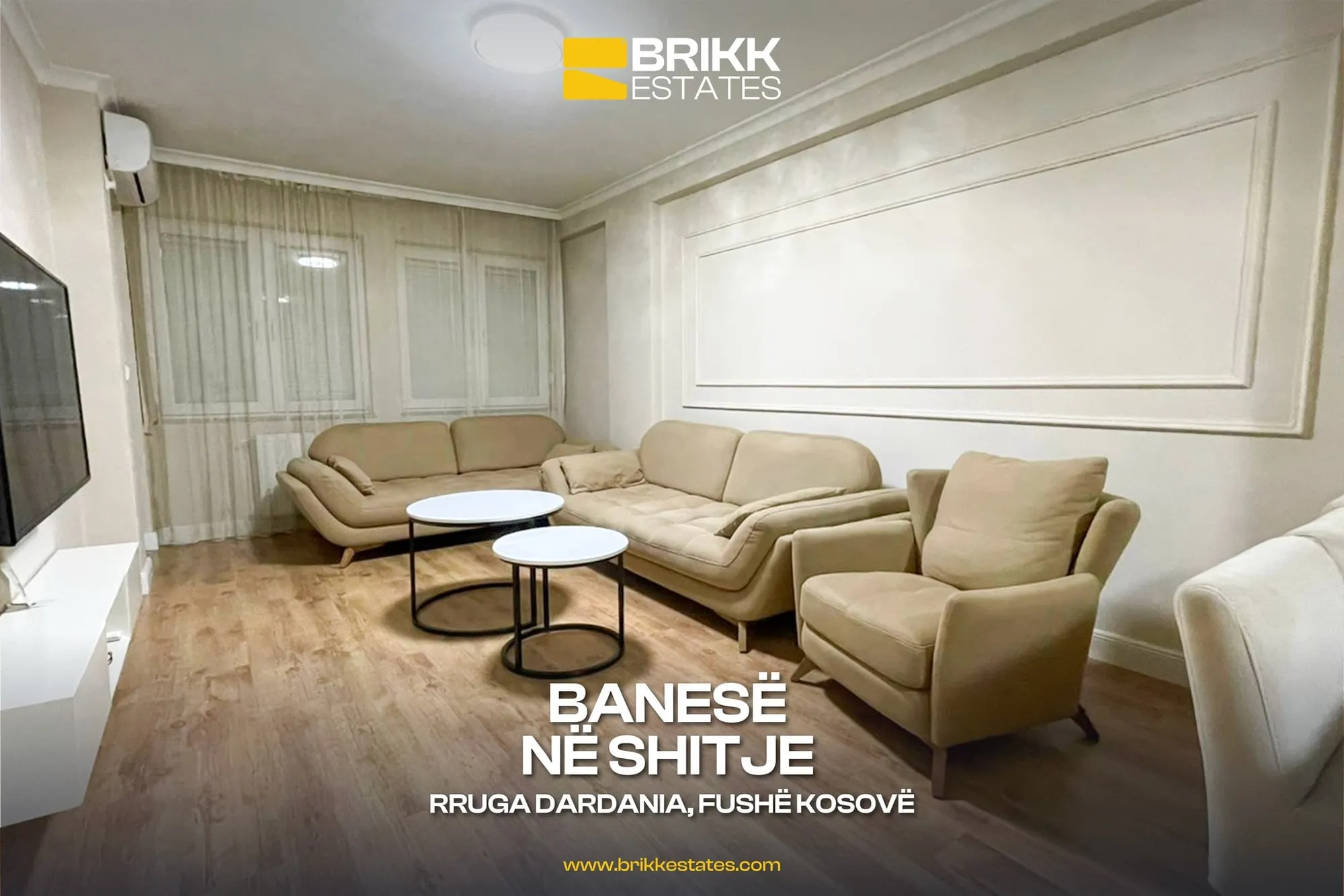 Qëndrimi ditor, banesë në shitje në Fushë Kosovë, Ref B317 (9/9)