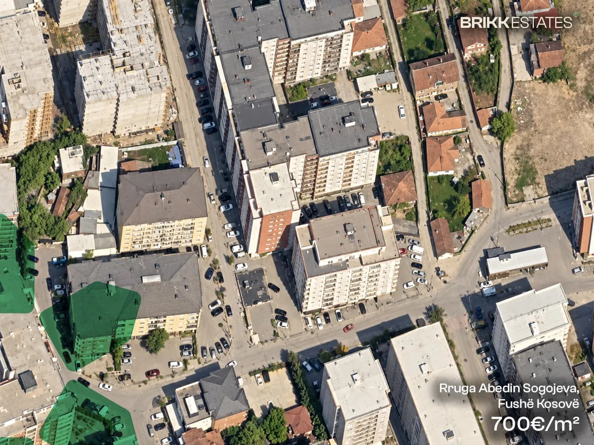 Pamje nga lart, banesë në shitje në Fushë Kosovë, Ref B391 (1/1)