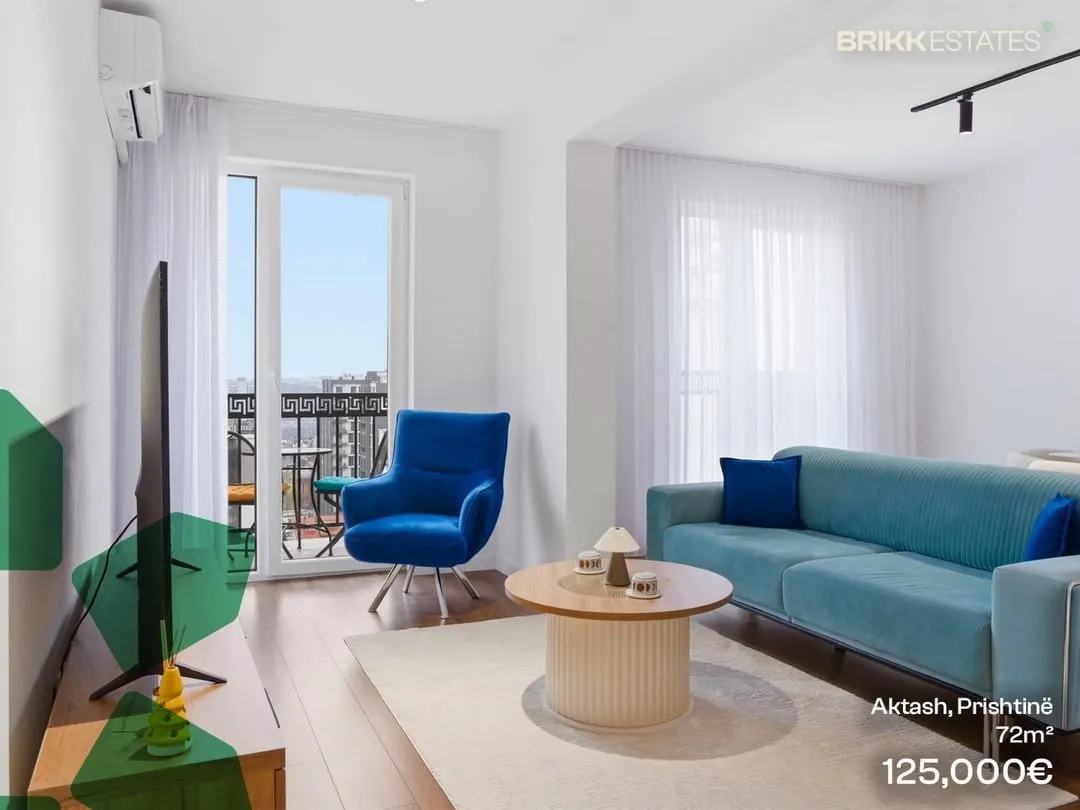 Qëndrimi ditor, banesë në shitje në Aktash, Prishtinë, Ref B388 (6/6)