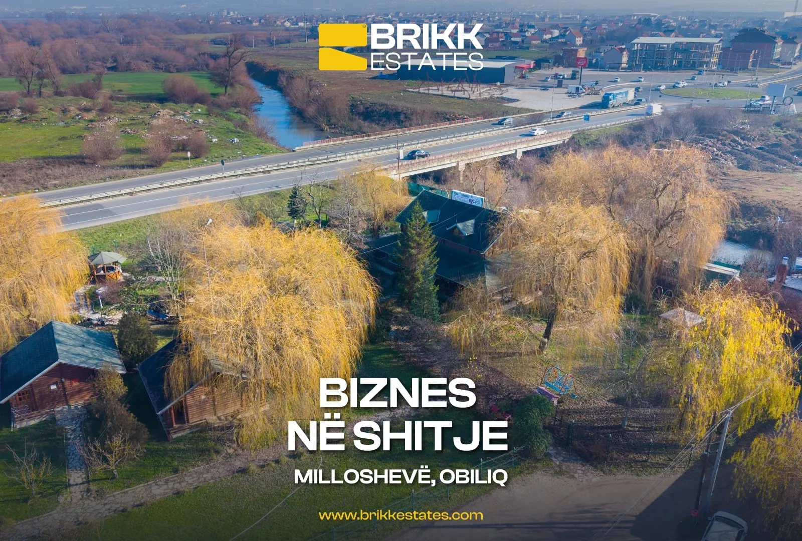 Pamje nga lart, tokë në shitje në Milloshevë, Obiliq, Ref B330 (10/10)