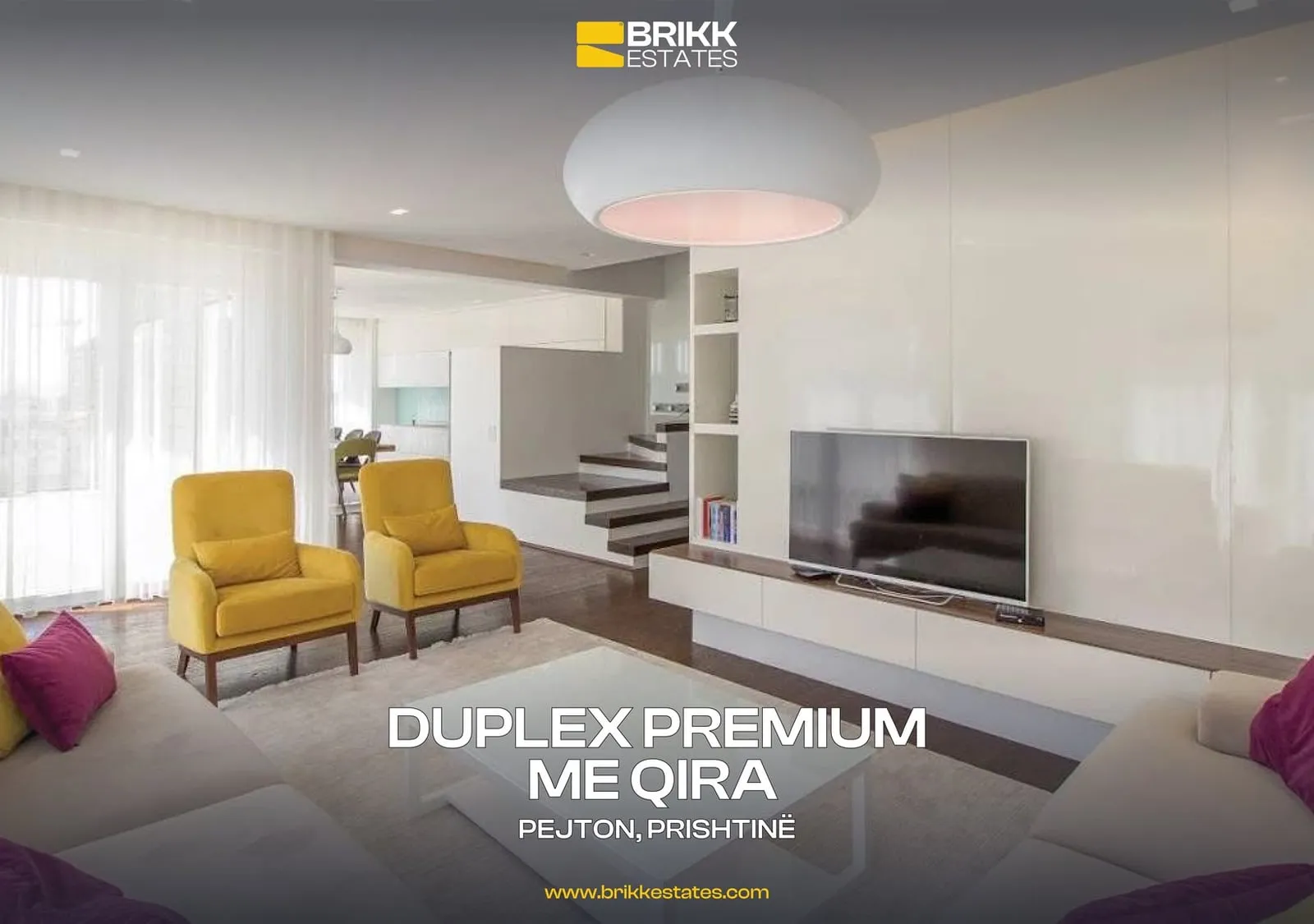 Qëndrimi ditor, duplex me qira në Pejton, Prishtinë, Ref B302 (10/10)