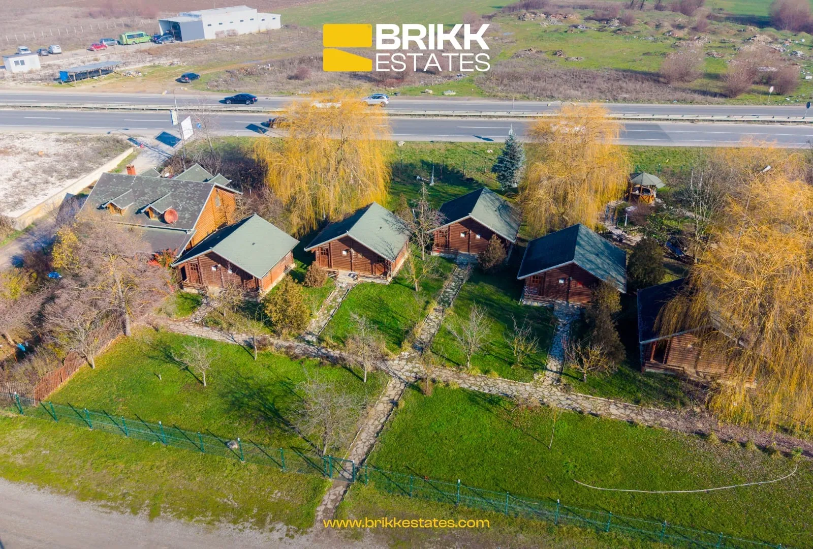 Pamje nga lart, tokë në shitje në Milloshevë, Obiliq, Ref B330 (1/10)