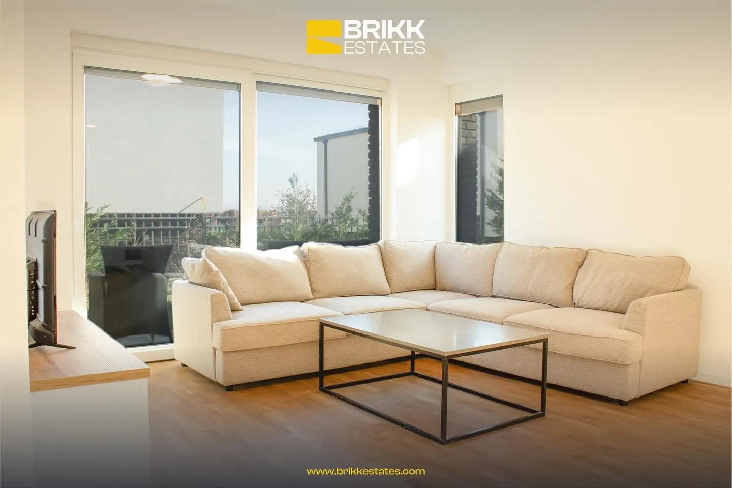 Living room, house for rent in Veternik, Prishtina, Ref B315 (1/11)