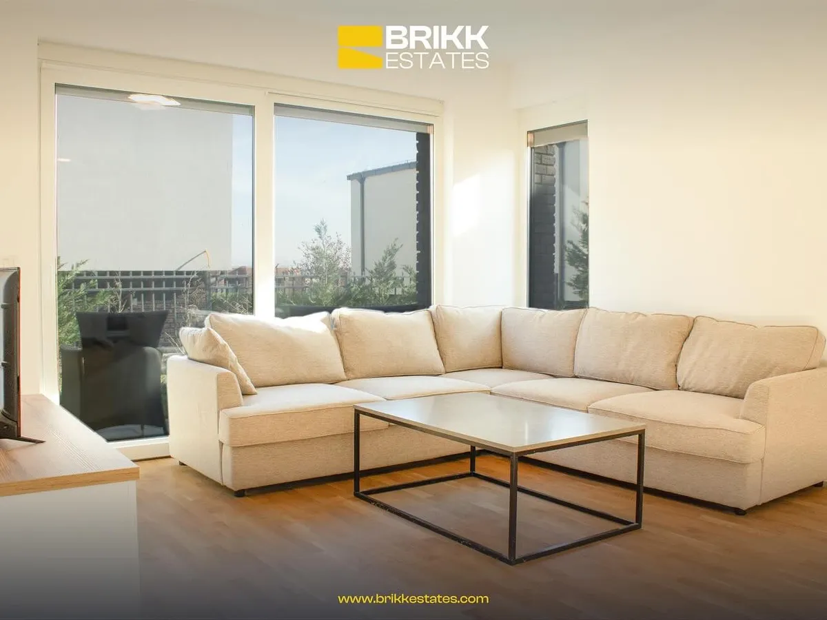 Living room, house for rent in Veternik, Prishtina, Ref B315 (1/11)