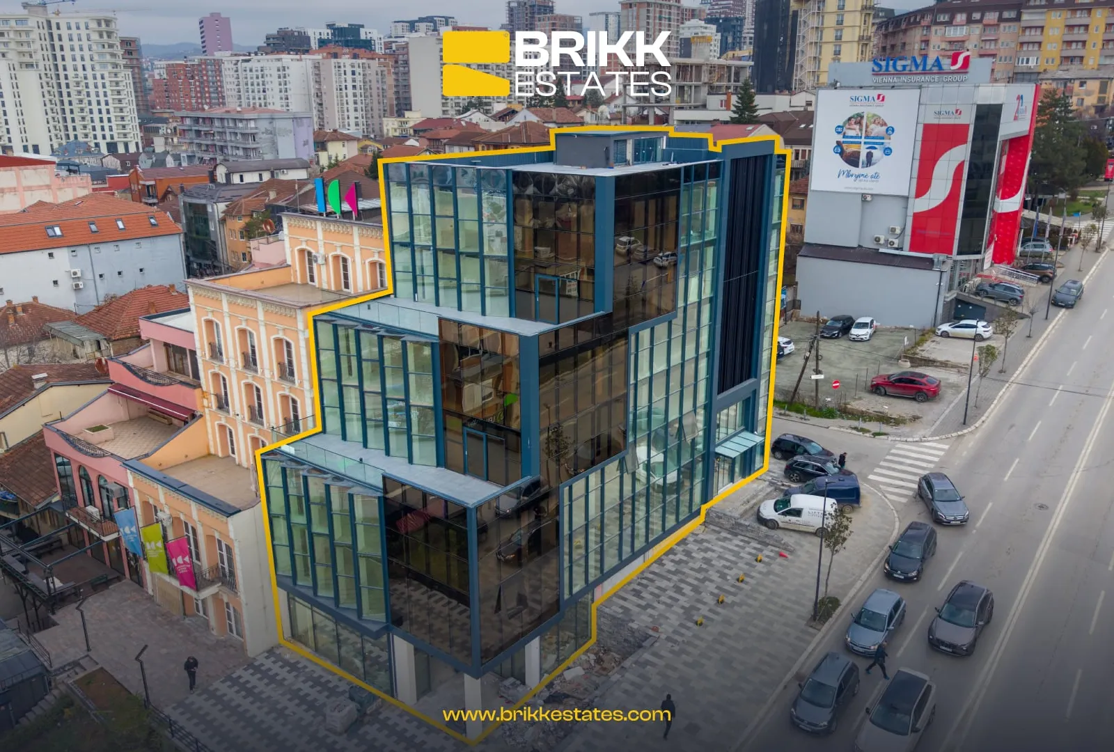 Ndërtesa, objekt afarist me qira në Aktash, Prishtinë, Ref B345 (1/4)