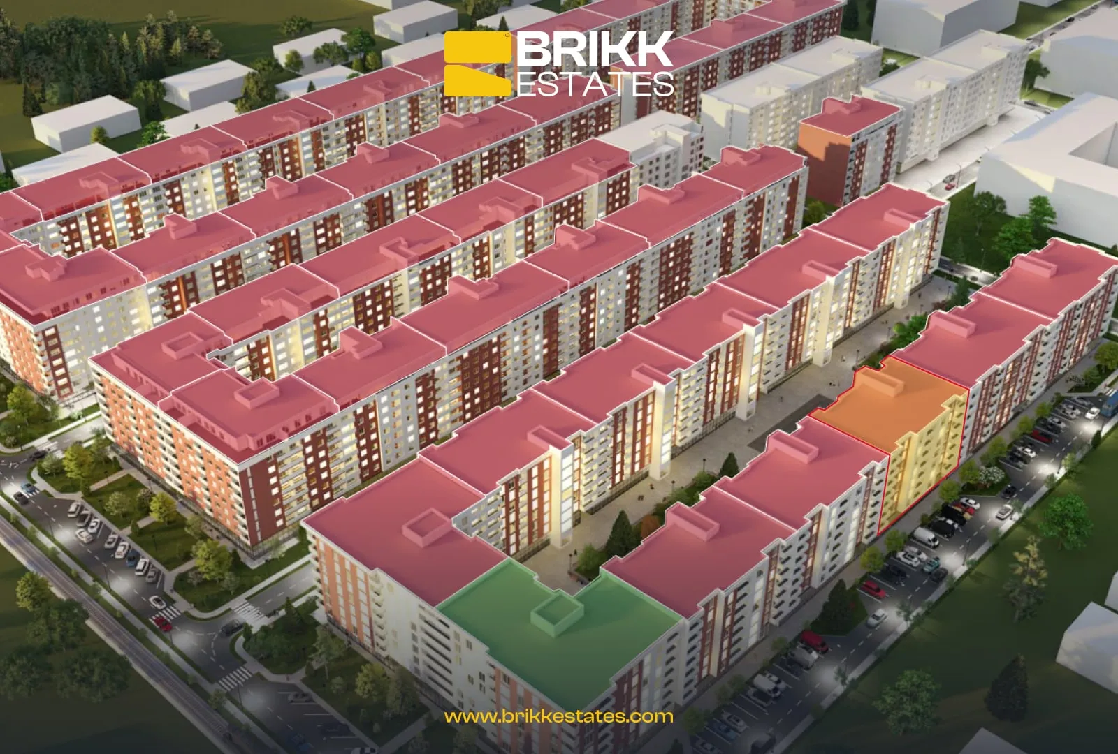 Vizualizim, banesë në shitje në Fushë Kosovë, Ref B339 (1/3)