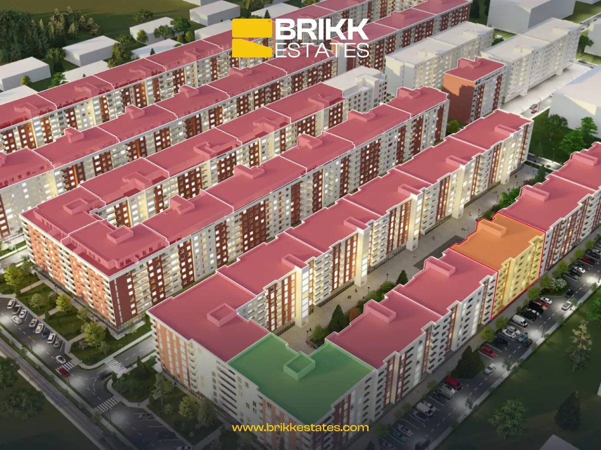 Vizualizim, banesë në shitje në Fushë Kosovë, Ref B339 (1/3)