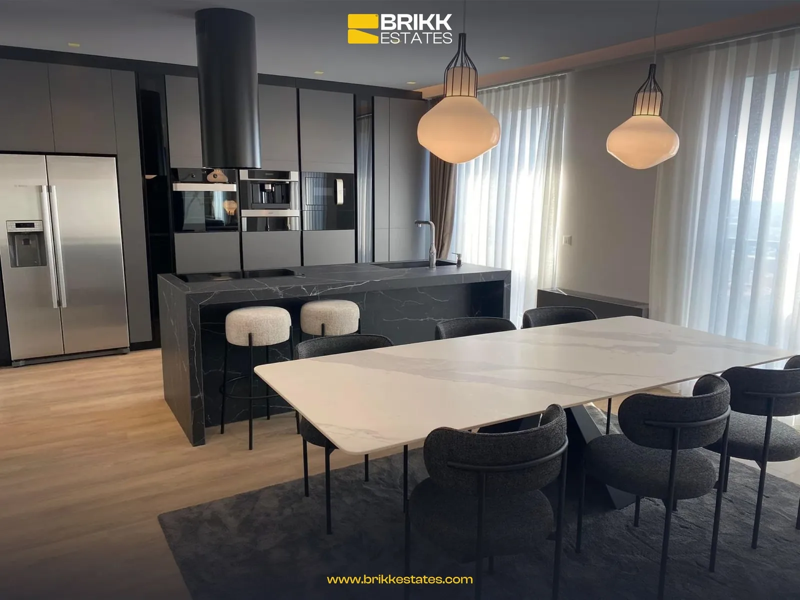 Kuzhina, duplex me qira në Pejton, Prishtinë, Ref B301 (2/10)
