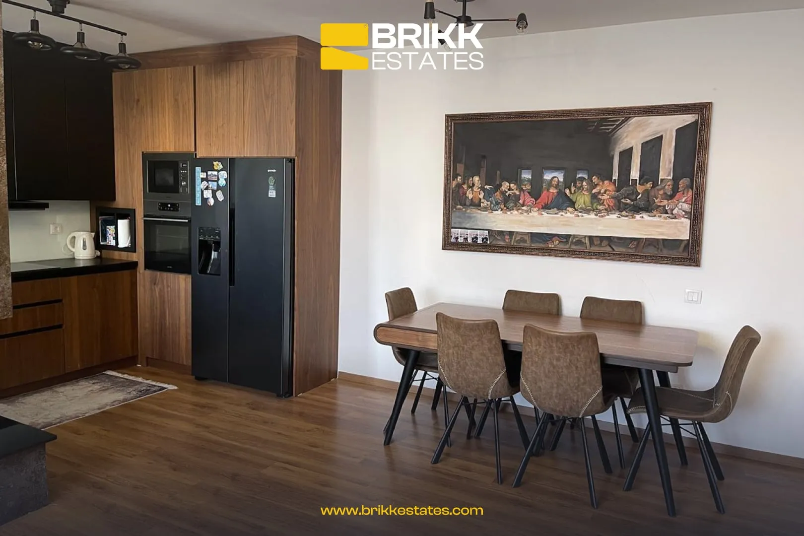 Kitchen, apartment for rent in Bregu i Diellit, Prishtina, Ref B318 (2/9)