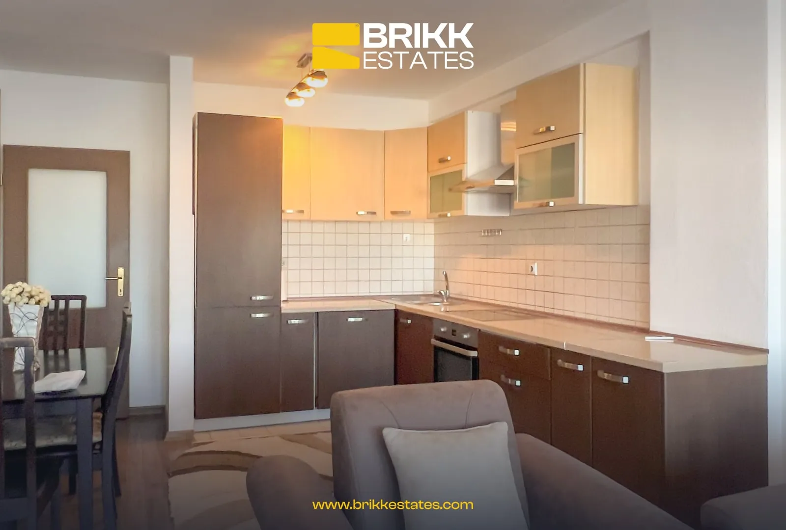 Kuzhina, banesë me qira në Fushë Kosovë, Ref B333 (3/10)