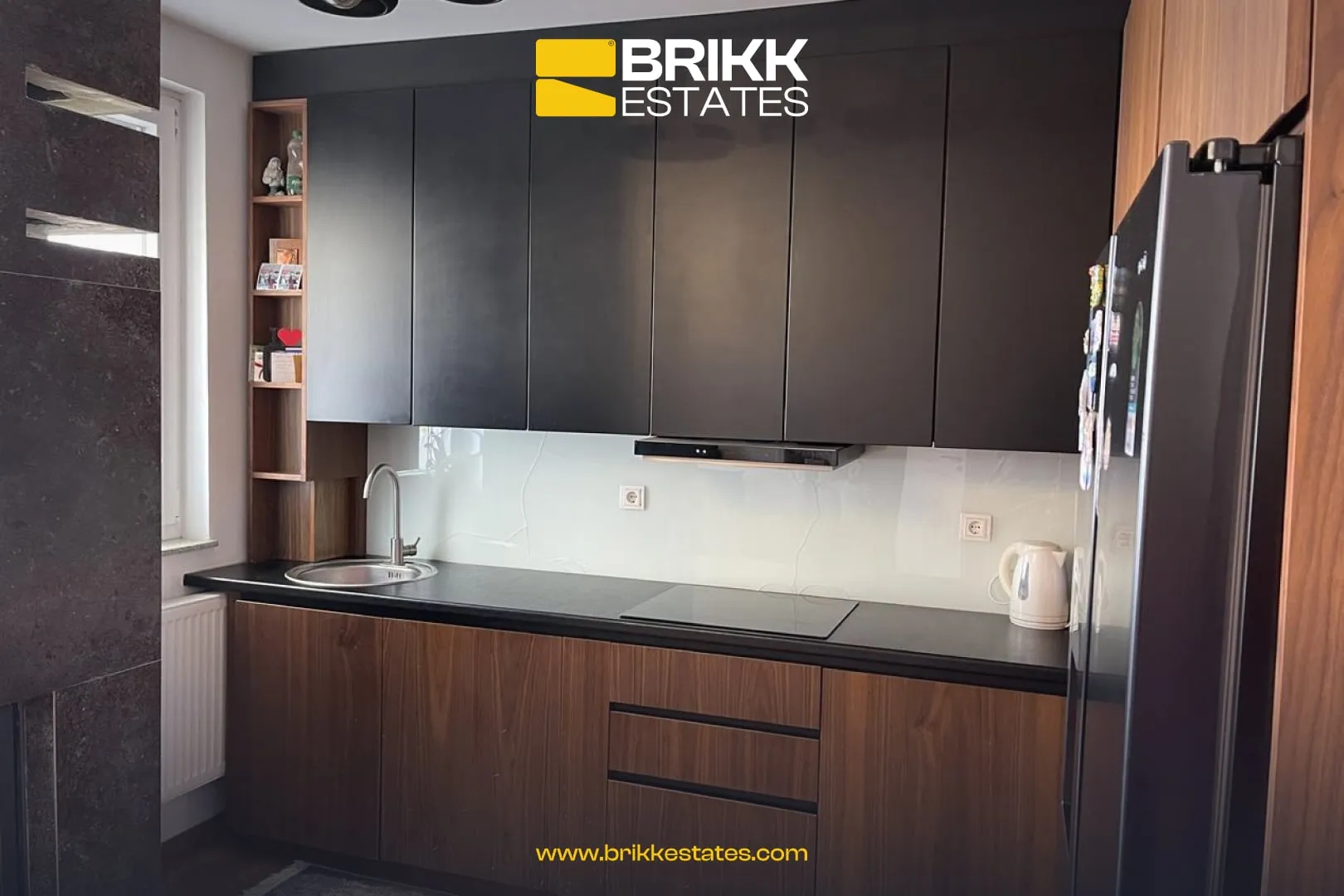 Kitchen, apartment for rent in Bregu i Diellit, Prishtina, Ref B318 (3/9)