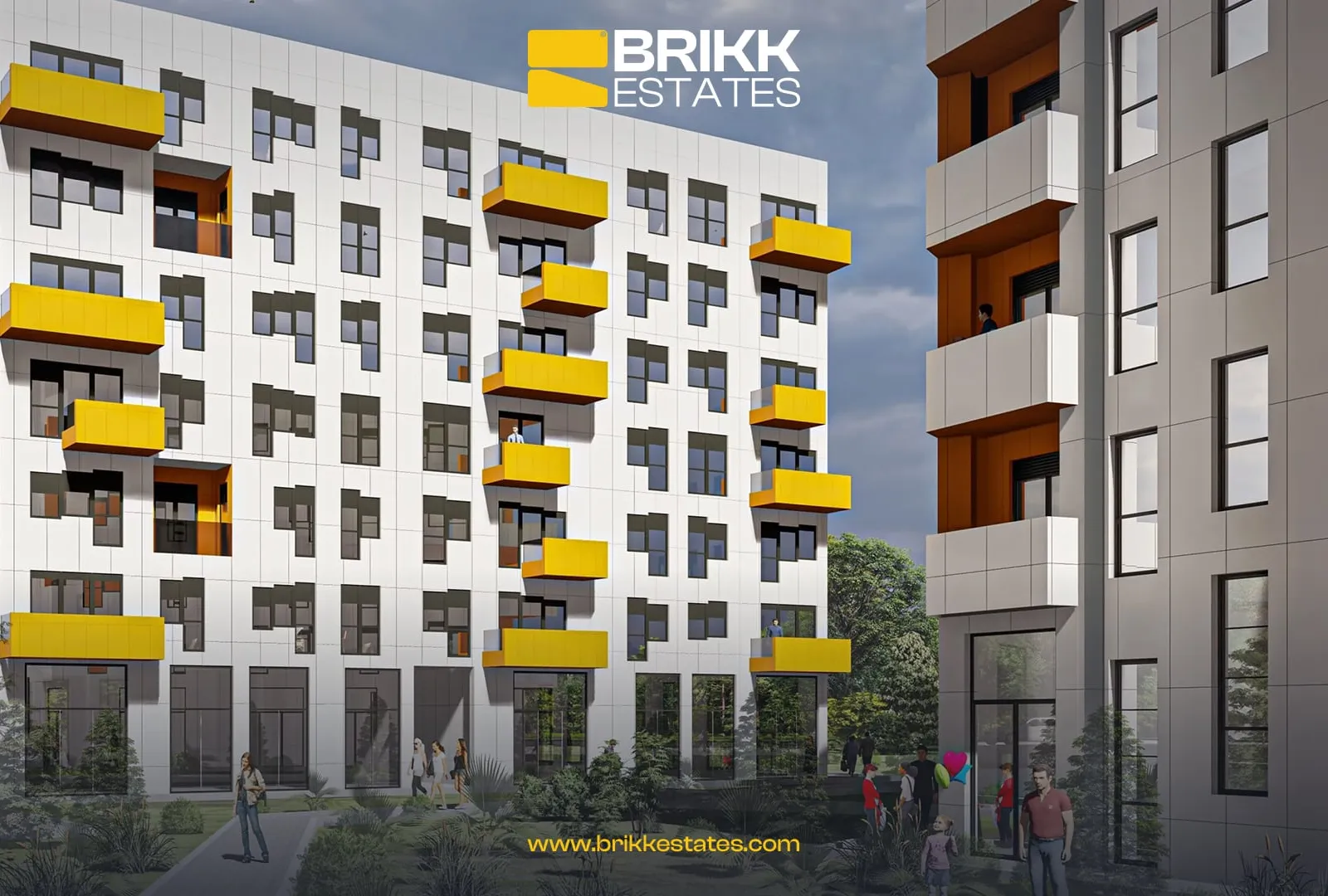 Vizualizim, duplex në shitje në Mati 1, Prishtinë, Ref B337 (1/5)