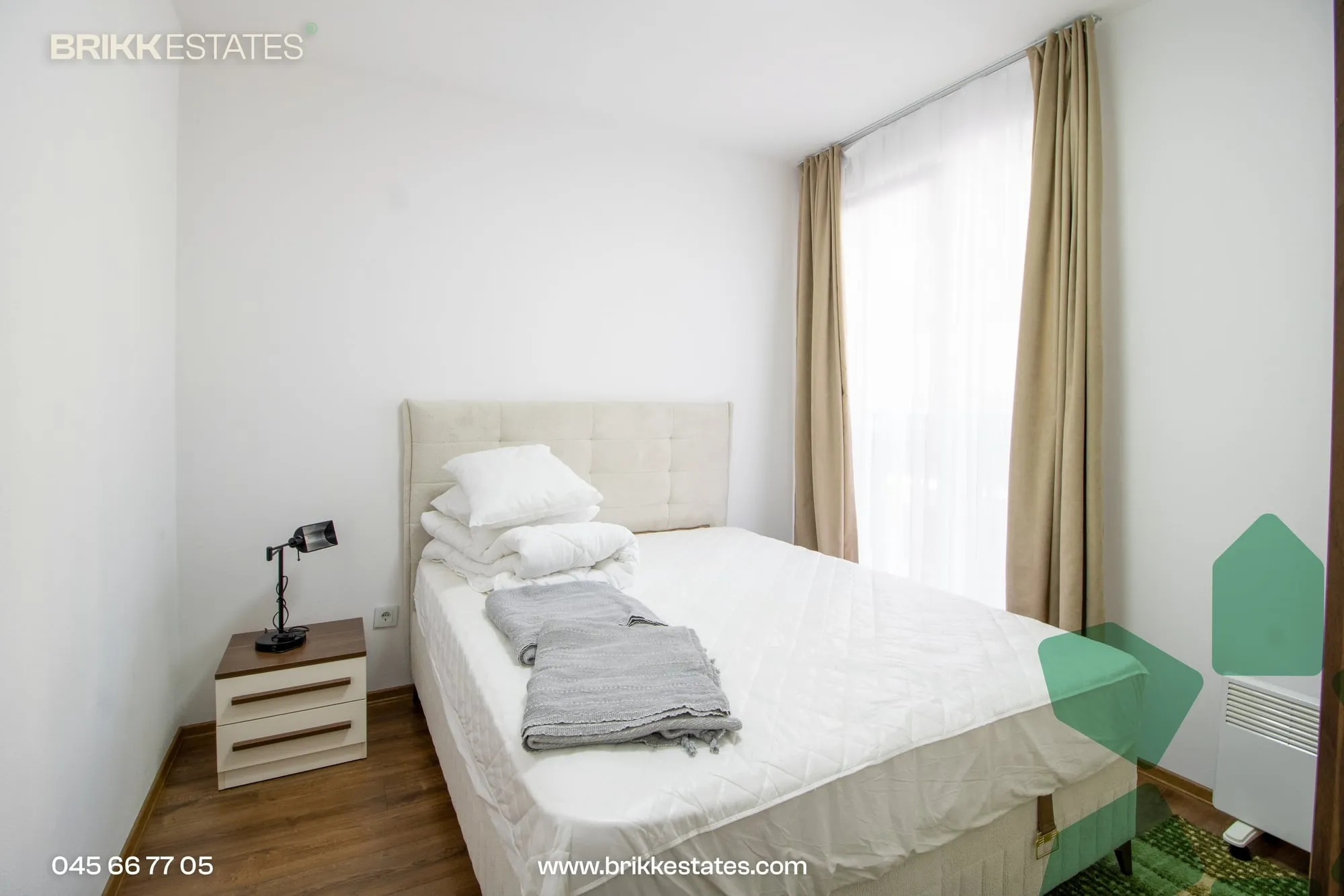 Bedroom, apartment for rent in Aktash, Prishtina, Ref B394 (5/10)
