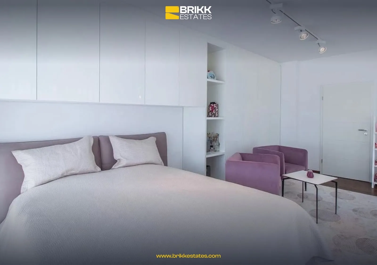 Dhoma e gjumit, duplex me qira në Pejton, Prishtinë, Ref B302 (6/10)
