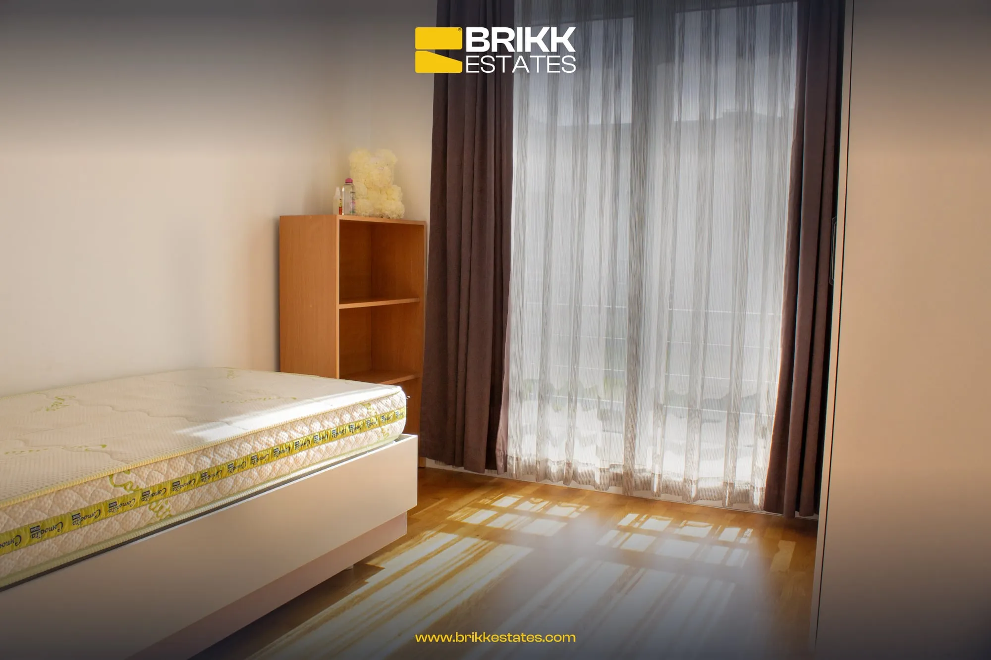Dhoma e gjumit, shtëpi me qira në Marigona Residence, Prishtinë, Ref B314 (6/10)