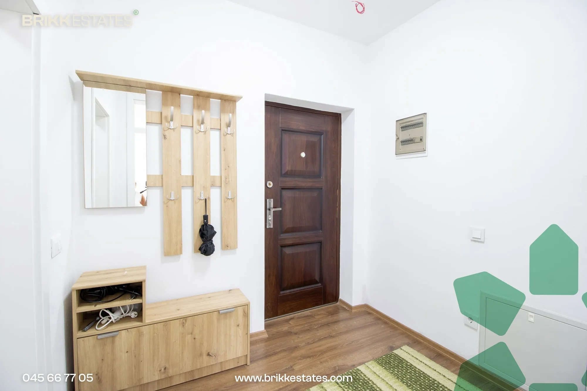 Hallway, apartment for rent in Aktash, Prishtina, Ref B394 (7/10)