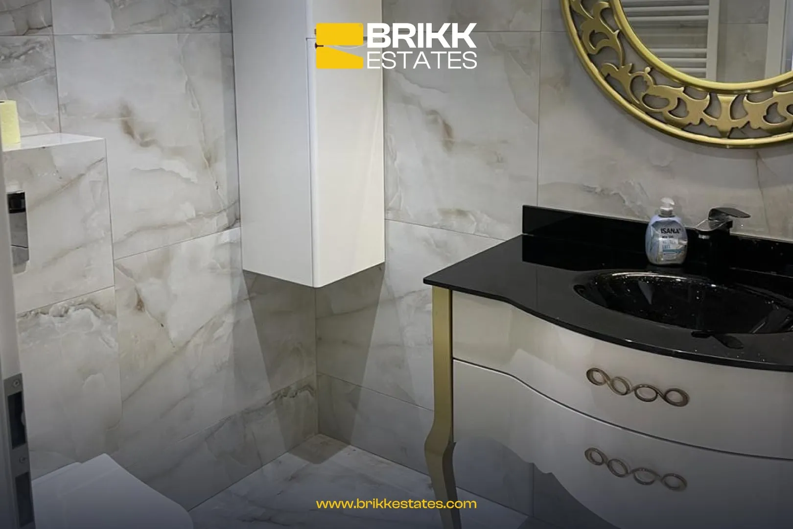 Bathroom, apartment for rent in Bregu i Diellit, Prishtina, Ref B318 (7/9)