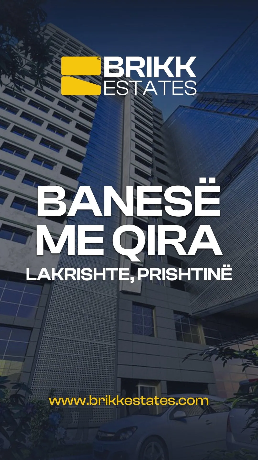 Ndërtesa, banesë me qira në Lakrishte, Prishtinë, Ref B313 (11/11)